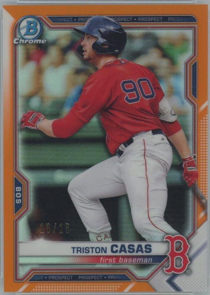 Triston Casas [Orange Refractor] #BCP-84