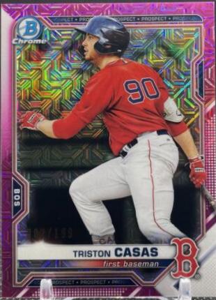 Triston Casas [Pink Refractor Mega Box Mojo] #BCP-84