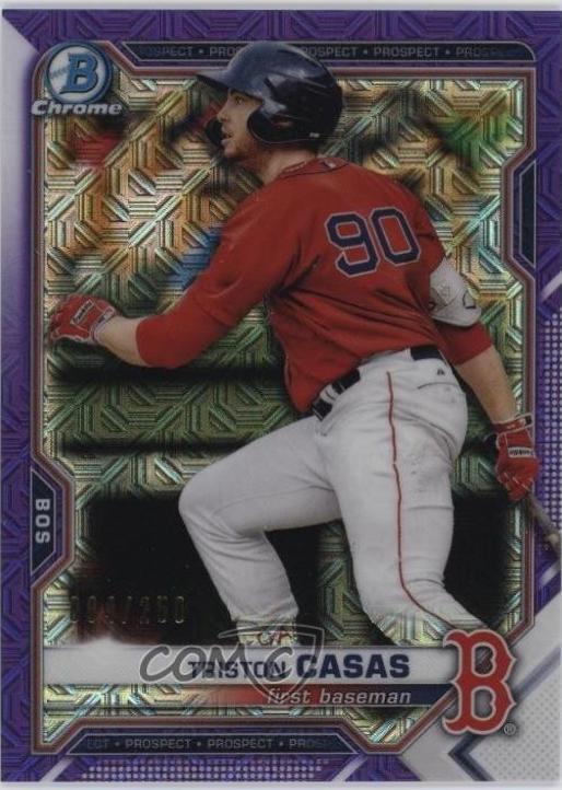 Triston Casas [Purple Refractor Mega Box Mojo] #BCP-84