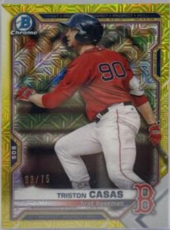 Triston Casas [Yellow Refractor Mega Box Mojo] #BCP-84