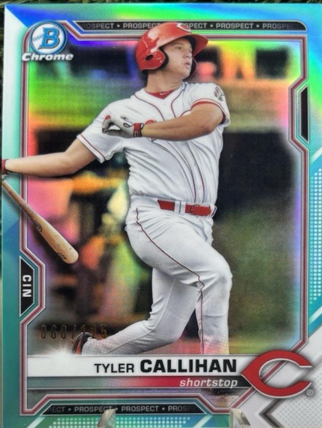 Tyler Callihan [Aqua Refractor] #BCP-91