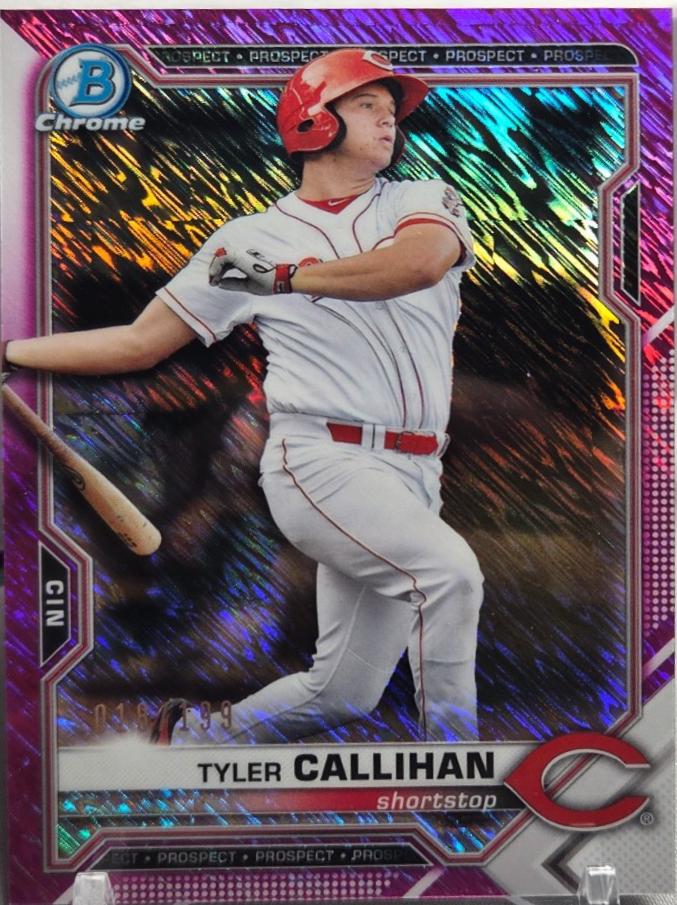 Tyler Callihan [Fuchsia Shimmer Refractor] #BCP-91