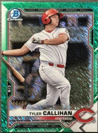 Tyler Callihan [Green Refractor] #BCP-91