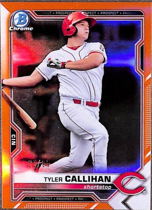 Tyler Callihan [Orange Refractor] #BCP-91