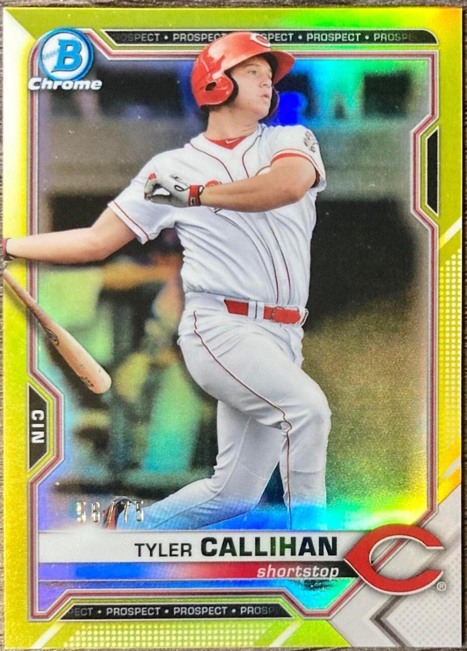 Tyler Callihan [Yellow Refractor] #BCP-91