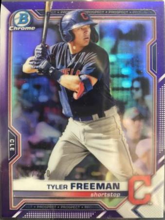 Tyler Freeman [Purple Refractor] #BCP-119