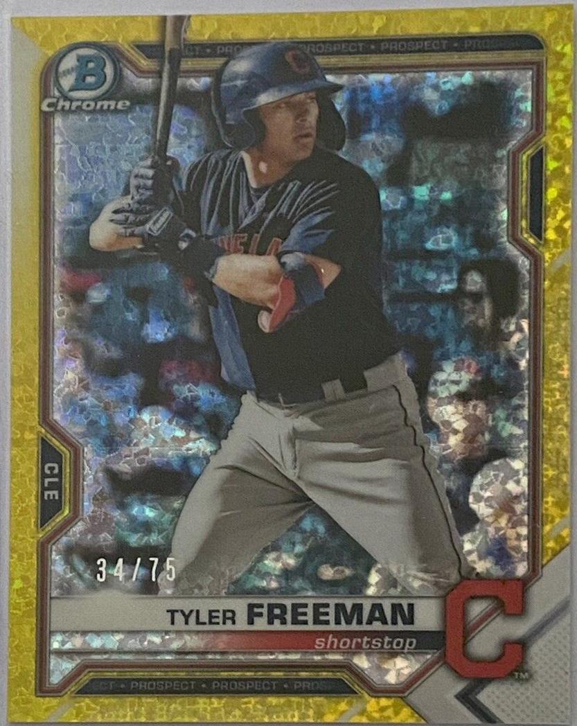 Tyler Freeman [Yellow Refractor] #BCP-119