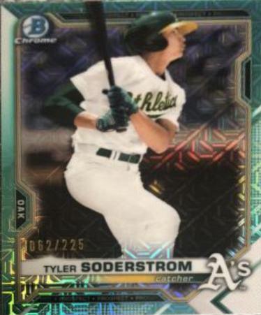 Tyler Soderstrom [Aqua Refractor] #BCP-51