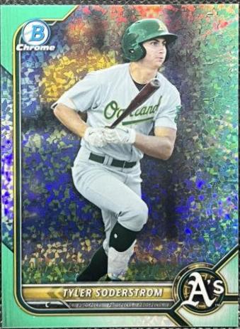 Tyler Soderstrom [Aqua Shimmer Refractor] #BCP-51