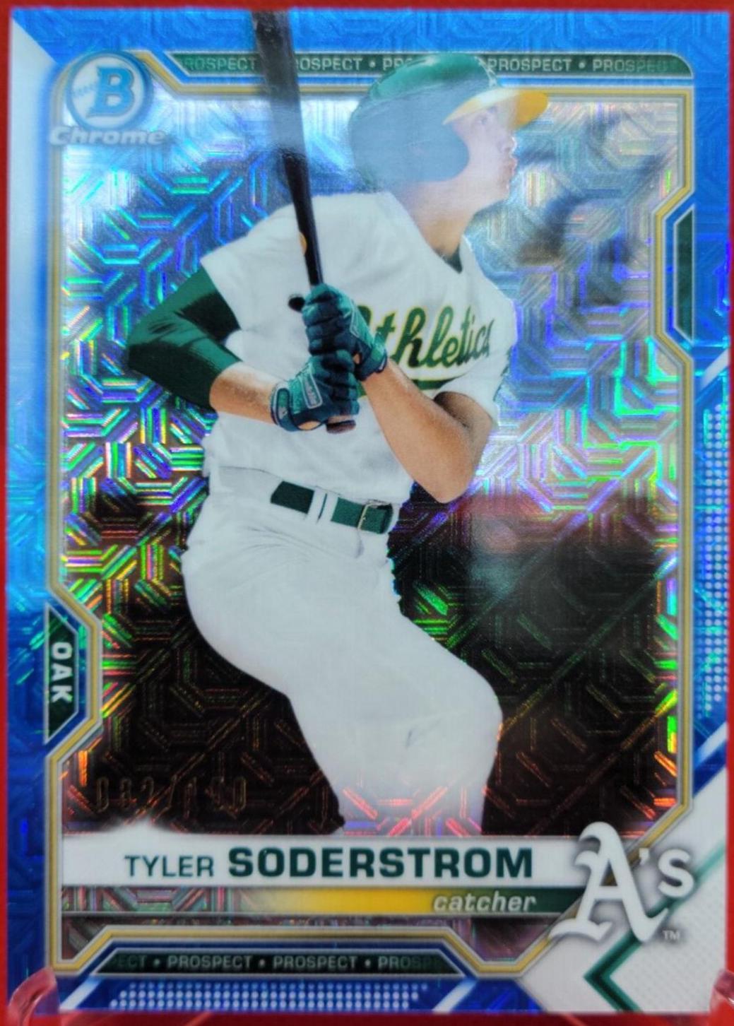 Tyler Soderstrom [Blue Refractor] #BCP-51