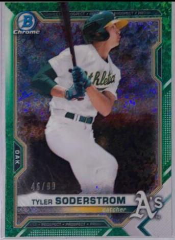 Tyler Soderstrom [Green Refractor] #BCP-51
