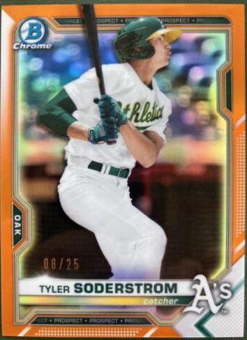 Tyler Soderstrom [Orange Refractor] #BCP-51