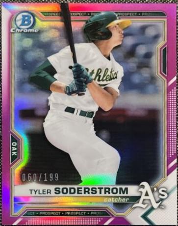 Tyler Soderstrom [Pink Refractor Mega Box Mojo] #BCP-51