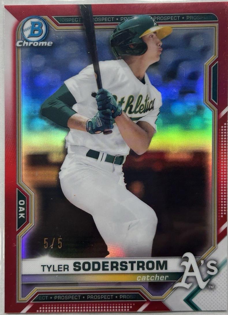 Tyler Soderstrom [Red Refractor] #BCP-51