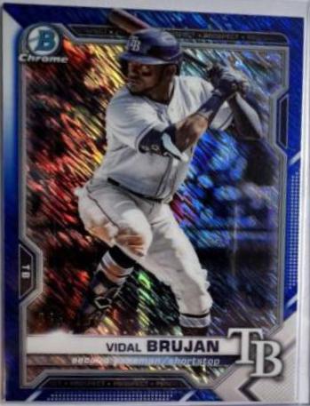 Vidal Brujan [Blue Refractor Mega Box Mojo] #BCP-19