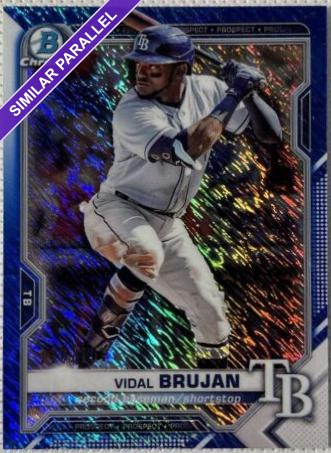Vidal Brujan [Blue Refractor] #BCP-19