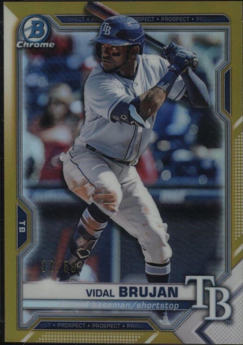 Vidal Brujan [Gold Refractor] #BCP-19