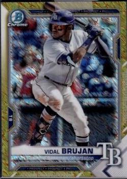 Vidal Brujan [Gold Shimmer Refractor] #BCP-19