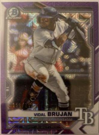 Vidal Brujan [Purple Refractor Mega Box Mojo] #BCP-19