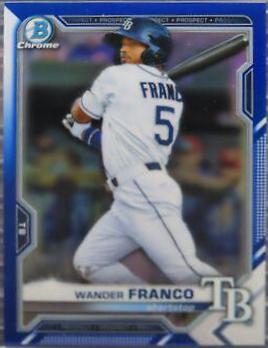 Wander Franco [Blue Refractor] #BCP-57