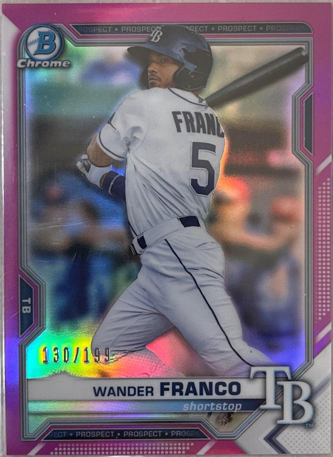 Wander Franco [Fuchsia Refractor] #BCP-57