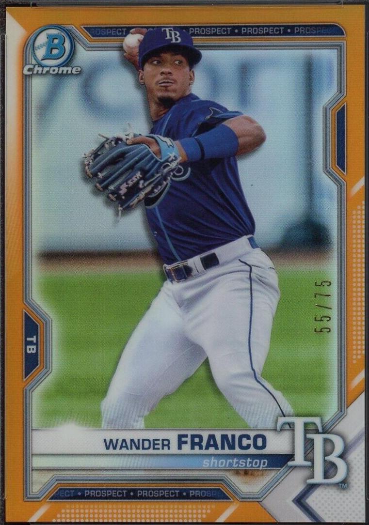 Wander Franco [Orange Refractor] #BCP-57