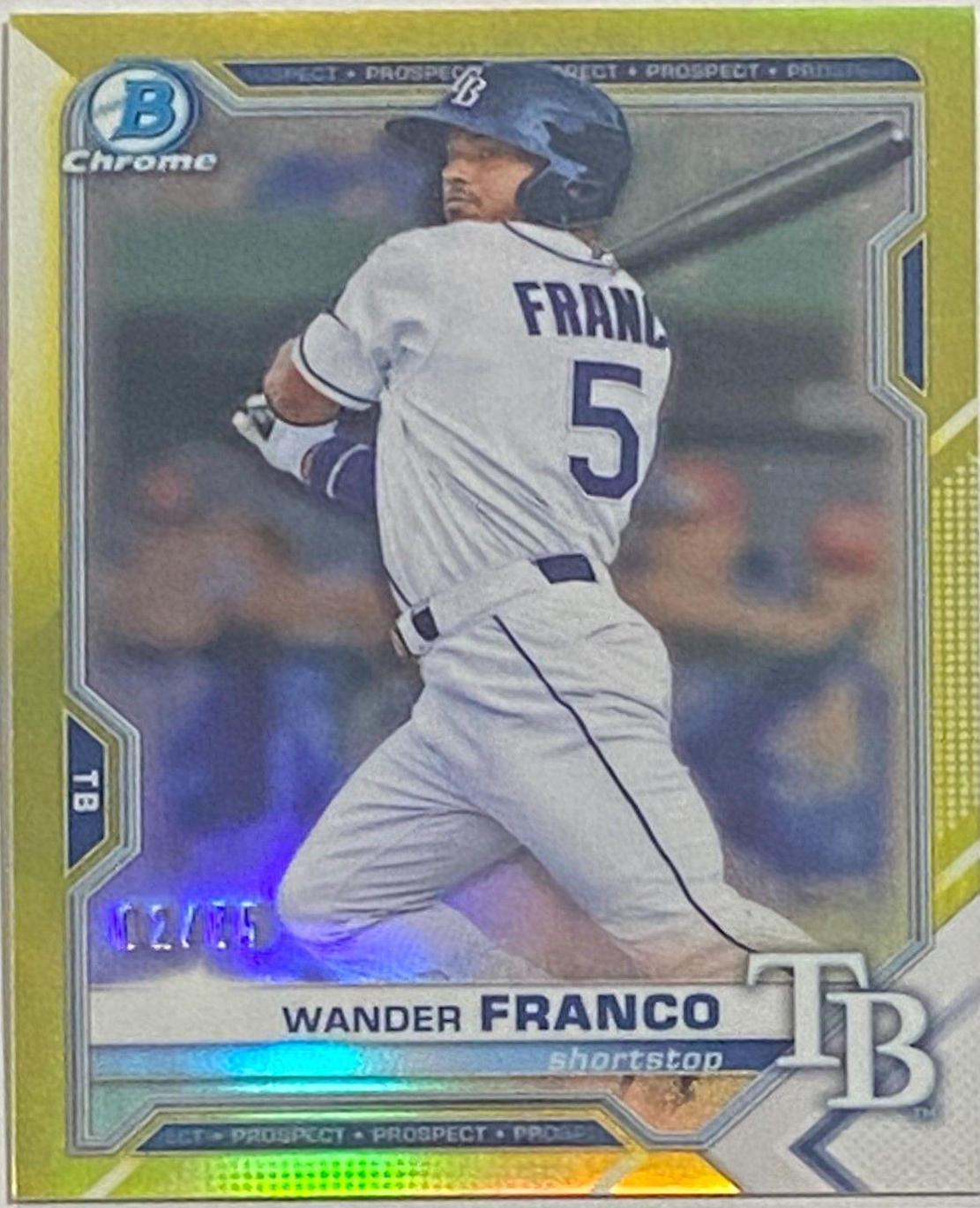 Wander Franco [Yellow Refractor] #BCP-57