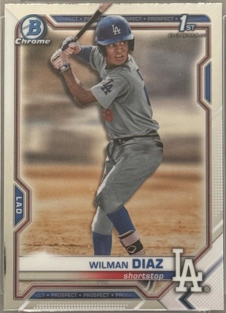 Wilman Diaz [X Green Xfractor] #BCP-197