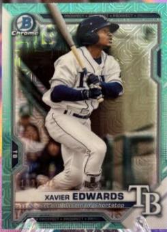 Xavier Edwards [Aqua Refractor Mega Box Mojo] #BCP-101