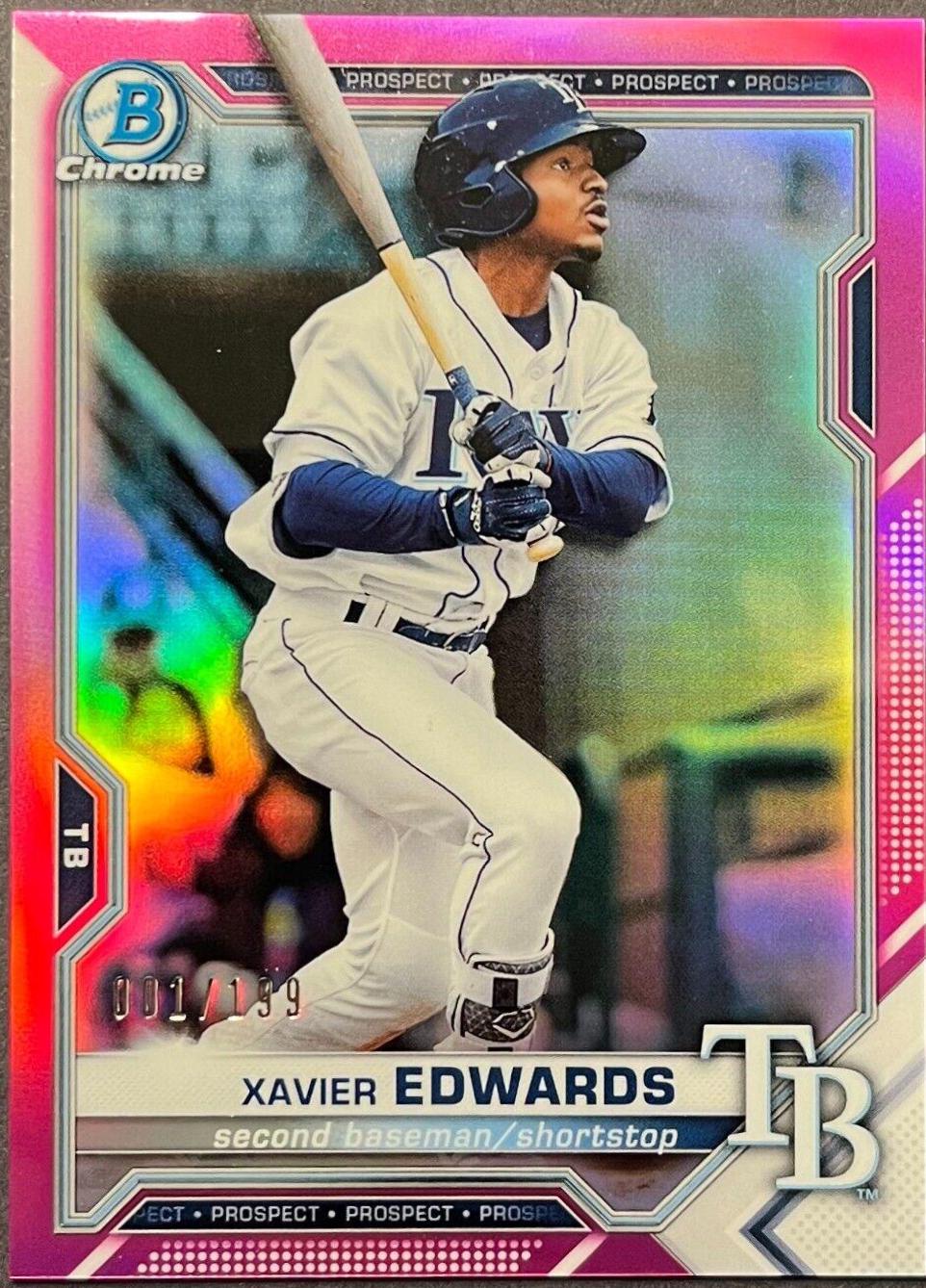 Xavier Edwards [Fuchsia Refractor] #BCP-101