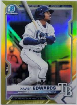 Xavier Edwards [Yellow Refractor] #BCP-101
