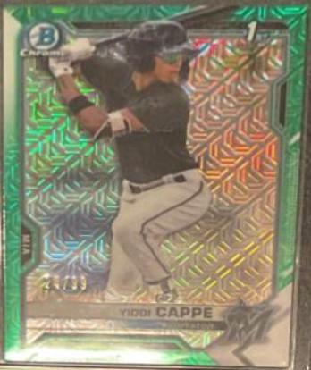 Yiddi Cappe [Green Refractor Mega Box Mojo] #BCP-199