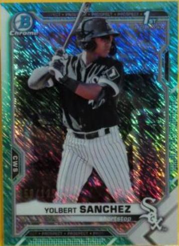 Yolbert Sanchez [Aqua Shimmer Refractor] #BCP-40
