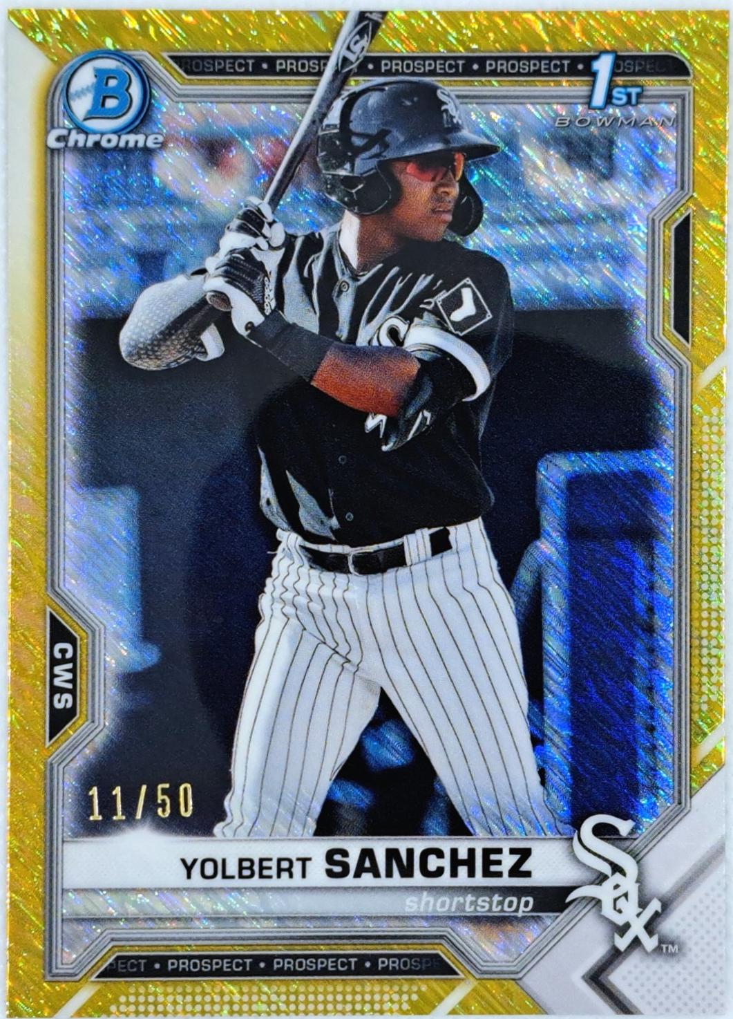 Yolbert Sanchez [Gold Shimmer Refractor] #BCP-40