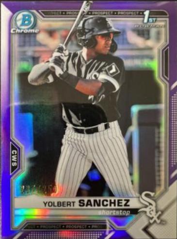 Yolbert Sanchez [Purple Refractor] #BCP-40