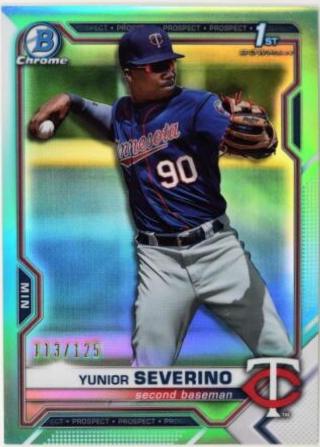 Yunior Severino [Aqua Refractor] #BCP-140