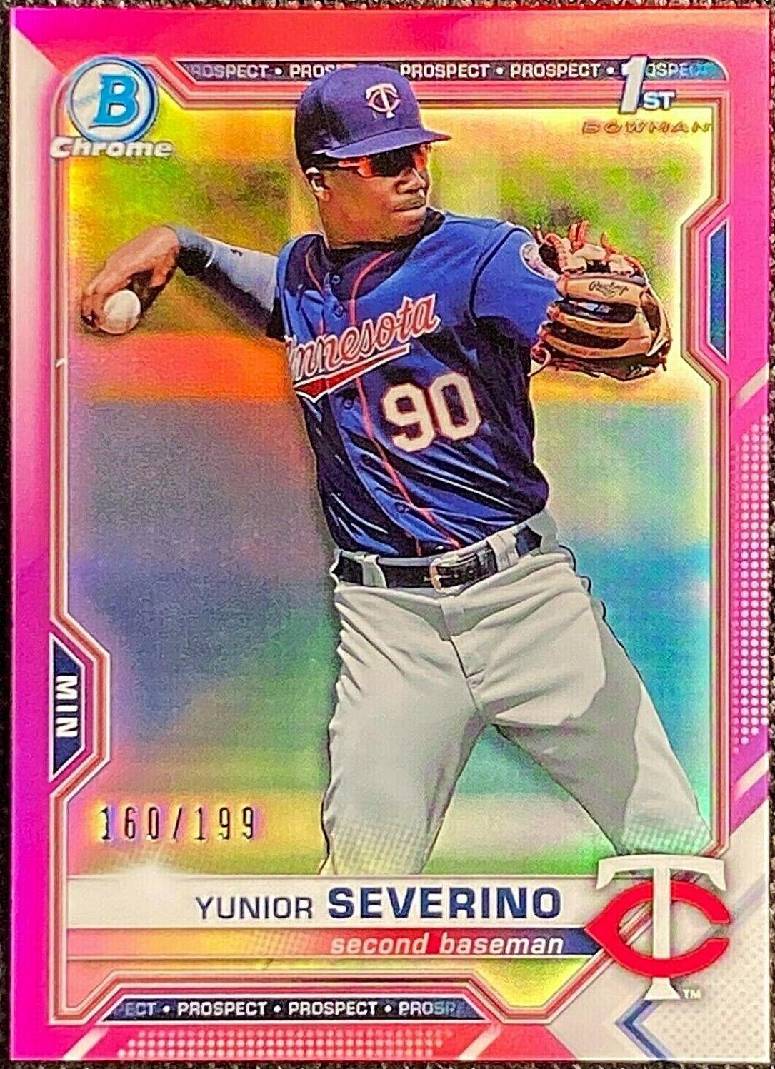 Yunior Severino [Fuchsia Refractor] #BCP-140