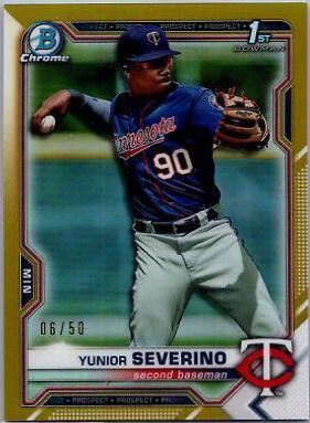 Yunior Severino [Gold Refractor] #BCP-140