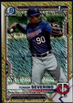 Yunior Severino [Gold Shimmer Refractor] #BCP-140