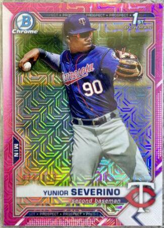 Yunior Severino [Pink Refractor Mega Box Mojo] #BCP-140