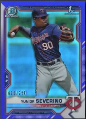 Yunior Severino [Purple Refractor] #BCP-140