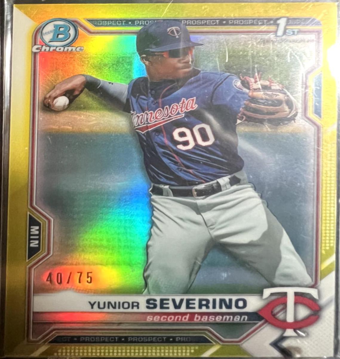 Yunior Severino [Yellow Refractor] #BCP-140