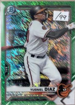 Yusniel Diaz [Green Refractor] #BCP-76