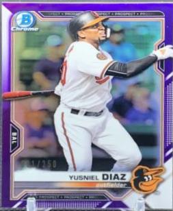 Yusniel Diaz [Purple Refractor] #BCP-76