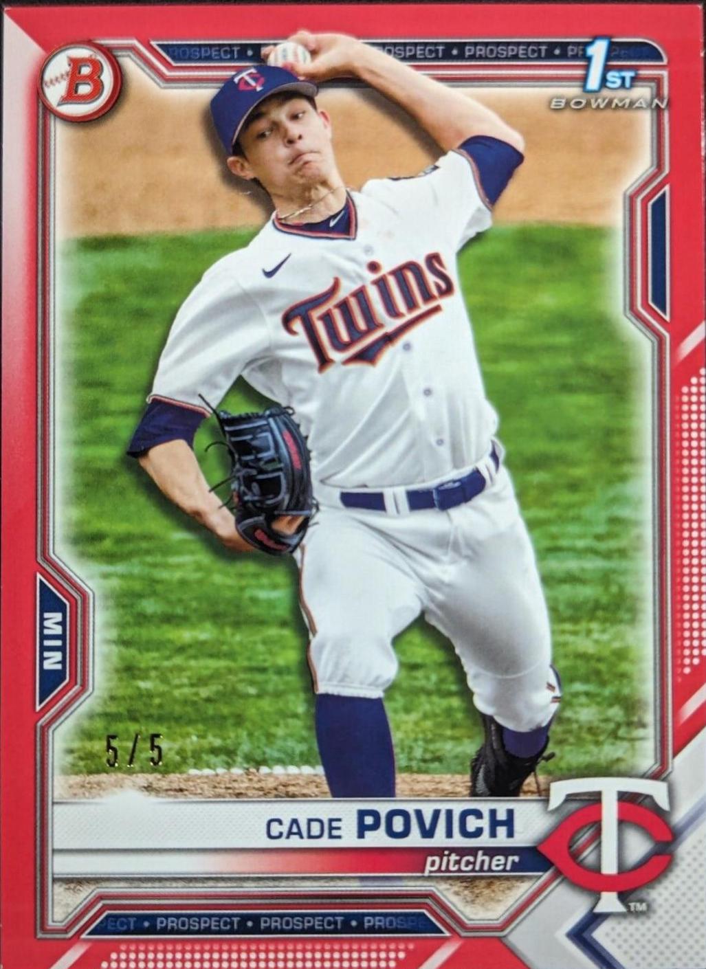 Cade Povich [Red] #104