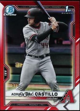 Adrian Del Castillo [Red Refractor] #BDC-108