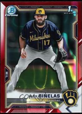 Alex Binelas [Red Lava Refractor] #BDC-79