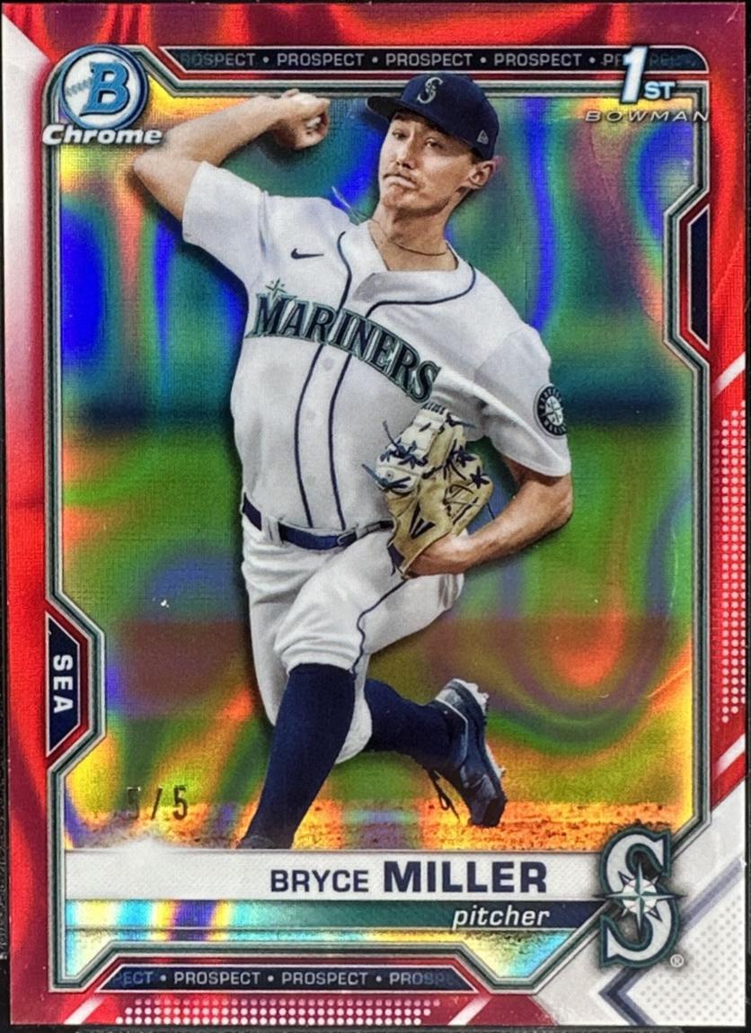 Bryce Miller [Red Lava Refractor] #BDC-64