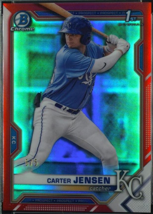 Carter Jensen [Red Refractor] #BDC-106