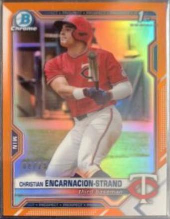 Christian Encarnacion Strand [Orange Refractor] #BDC-9